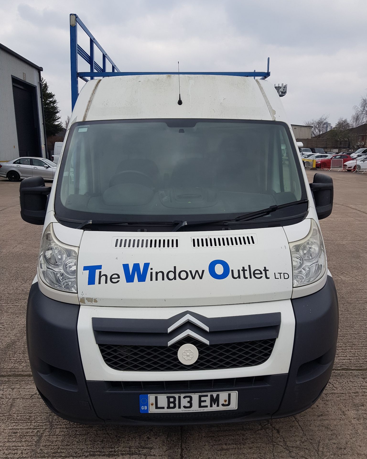 WHITE CITROEN RELAY 35 L3H2 ENTERPRISE DIESEL PANEL VAN 2198CC FIRST REGISTERED 12/7/2013 REG: - Image 7 of 9