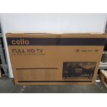 1 X CELLO 50'' FULL HD TV WITH HDMI AND USB CONNECTIONS BOXED (GRADE A-) WITH 1 X 80W SOUNDBAR