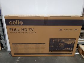 1 X CELLO 50'' FULL HD TV WITH HDMI AND USB CONNECTIONS BOXED (GRADE A-) WITH 1 X 80W SOUNDBAR