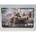 48 X BRAND NEW REVELL T-26 WORLD OF TANKS IN 4 BOXES