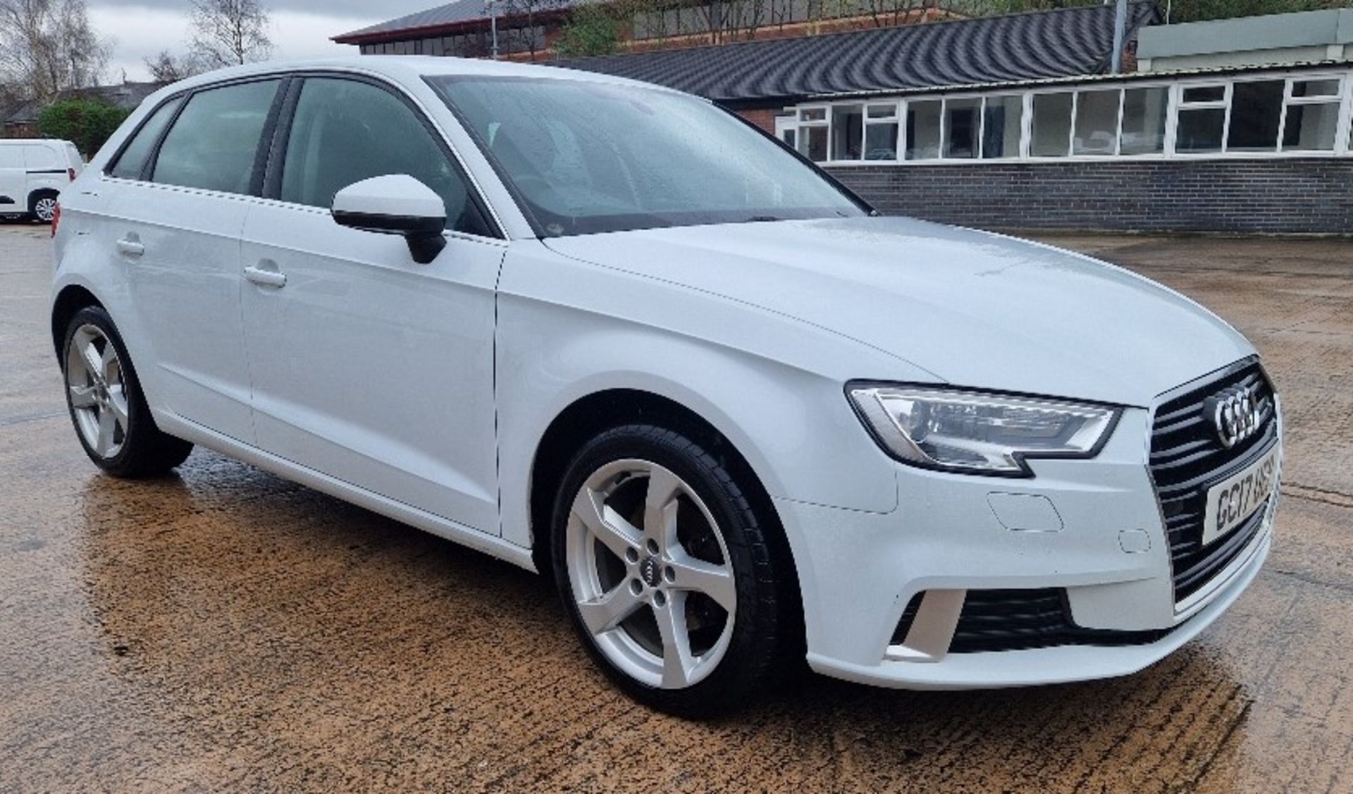 WHITE AUDI A3 SPORT TDI S-A (DIESEL), REG NO: GC17 UEP MILEAGE: 141,263 ENGINE SIZE: 1968CC 1ST