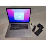 APPLE A1707 EMC3072 MACBOOK WITH CHARGER - DATA WIPED & MAC OS MONTEREY INSTALLED