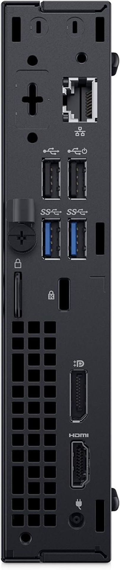 DELL OPTIPLEX 3070 USFF PC WITH INTEL I3-9100T - 9TH GEN CPU, 4GB RAM, 128GB SSD, POWER ADAPTER & - Bild 2 aus 4