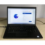 DELL LATITUDE 7480 LAPTOP, INTEL i7-7600 CPU, 8GB RAM, 256GB SSD (DATA WIPED WITH WINDOWS 11