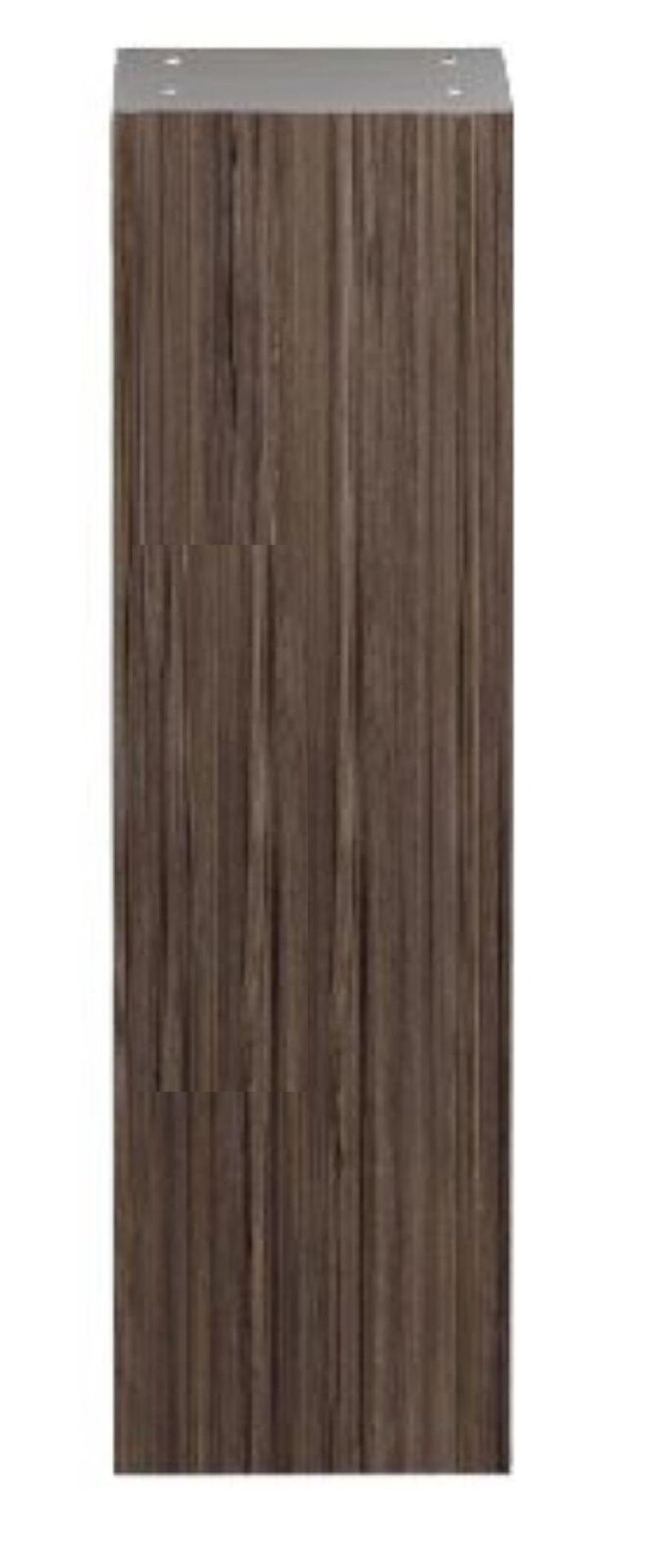 9 X BRAND NEW AQUAMODE TOWER UNIT - IN DARK WALNUT COLOUR SIZE : HEIGHT 170 CM / WIDTH 30 CM X DEPTH