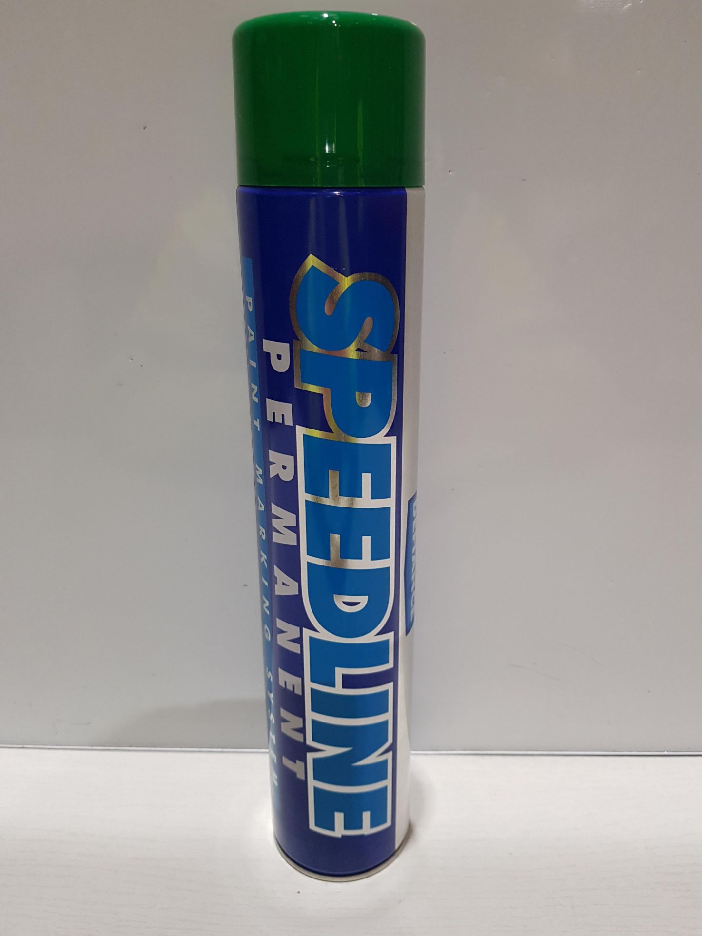 66 X BRAND NEW SPEEDLINE PERMANENT LINE MARKING SPRAY PAINT - ALL IN GREEN -750 ML CANS IN 11