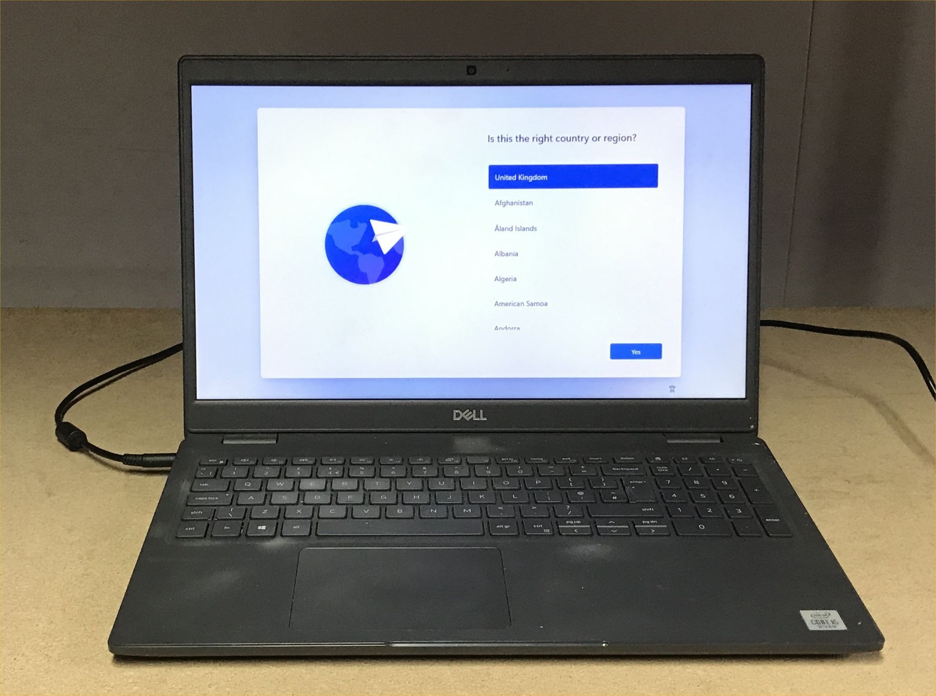 DELL LATITUDE 3510 LAPTOP, INTEL i5-10210U CPU, 8GB RAM, 1TB HDD WITH CHARGER (DATA WIPED &