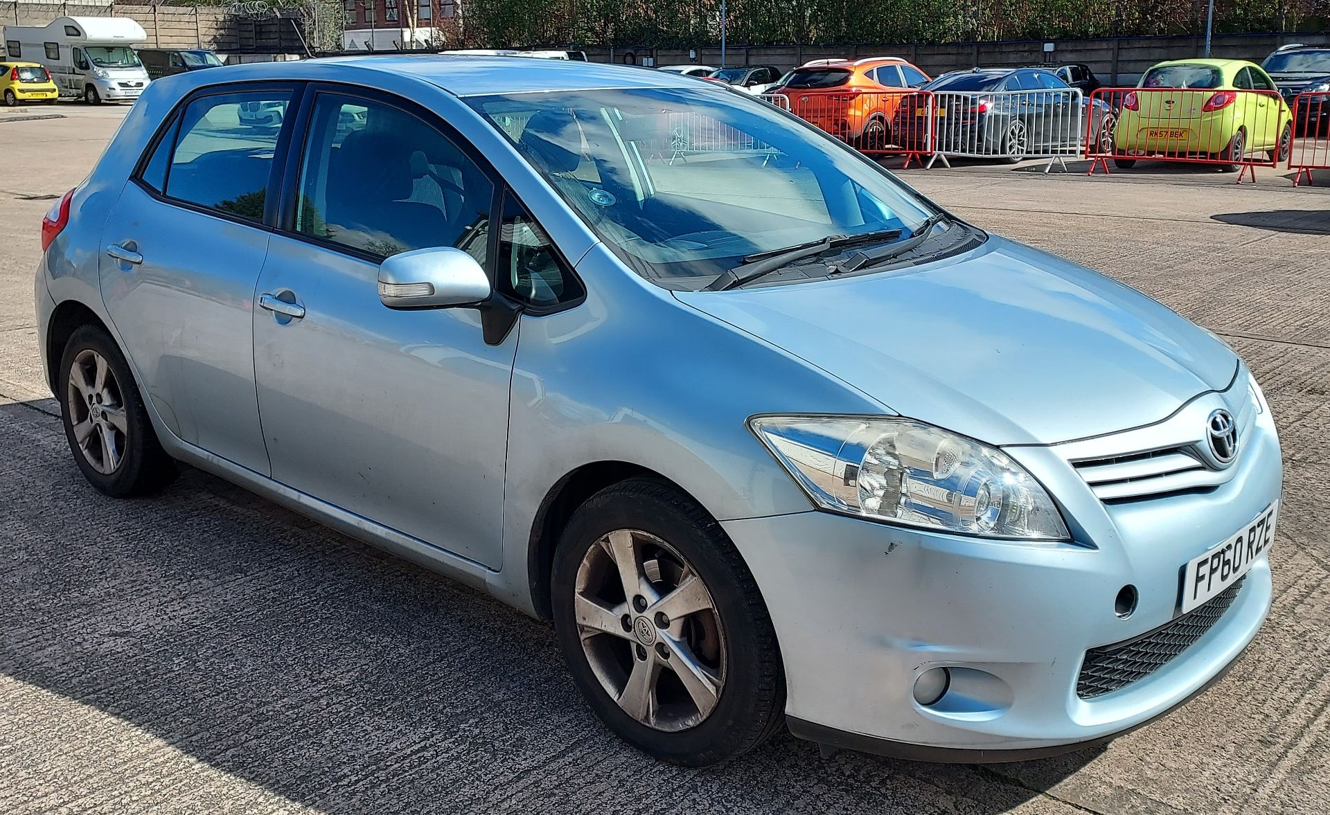 BLUE TOYOTA AURIS TR D-4D DIESEL 5 DOOR HATCHBACK 1364CC FIRST REGISTERED 29/1/2011 REG: FP60RZE