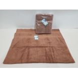 20 X BRAND NEW MUSBURY SOFT 'N' DRY BATH TOWELS IN CHOCOLATE COLOUR (SIZE : 100 X 150 CM ) - IN 1