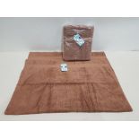 20 X BRAND NEW MUSBURY SOFT 'N' DRY BATH TOWELS IN CHOCOLATE COLOUR (SIZE : 100 X 150 CM ) - IN 1