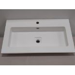 14 X BRAND NEW CAVALIER SOLID SURFACE BASINS INCLUDES CHROME WASTE PLUG AND CLEANING PAD ( CODE :