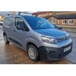 GREY CITROEN BERLINGO 650 EN-PRISE BHD DIESEL PANEL VAN 1500CC FIRST REGISTERED 30/9/2020 REG: