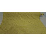 1 X ONE ROLL OF JACQUARD CURTAIN FABRIC BRAND ILIV DESIGN UNKNOWN COLOURWAY - CITRUS 137 CM