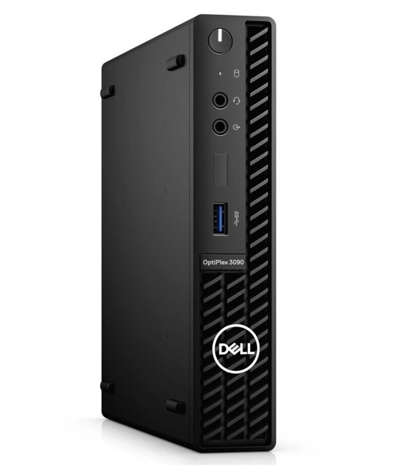 DELL OPTIPLEX 3090 USFF PC WITH INTEL I3-10105T CPU, 8GB RAM, 256GB SSD, POWER ADAPTER & DP TO VGA