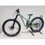 SCOTT RANSOM 286603.WITH 26 INCH WHEELS, A KID-TUNED LONG TRAVEL FORK (140MM) AND SHOCK (130MM) IN