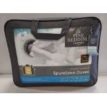 4 X BRAND NEW THE FINE BEDDING COMPANY SPUNDOWN DUVETS / BREATHE DUVETS - WASHABLE - QUICK