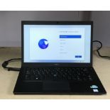 DELL LATITUDE 7480 LAPTOP, INTEL I5-7200U CPU, 8GB RAM, 256GB SSD, DATA WIPED WITH WINDOWS 11