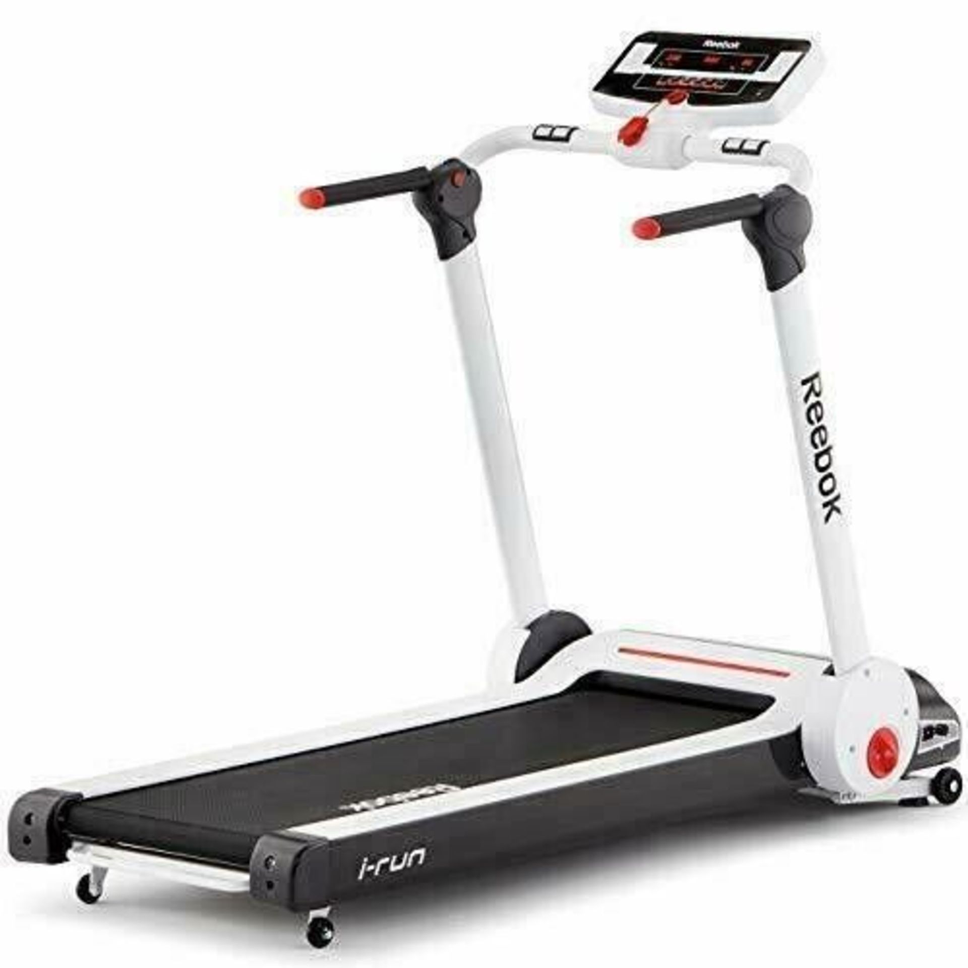 1 X BRAND NEW FACTORY SEALED REEBOK I-RUN 3.0 TREADMILL 22 IN WHITE GROSS WEIGHT 70.5KG (NOTE BOX