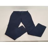 34 X BRAND NEW AEROPOSTALE MENS NAVY CORE CHINO PANTS IN MIXED SIZES FROM 28R TO 36R IN 3 BOXES