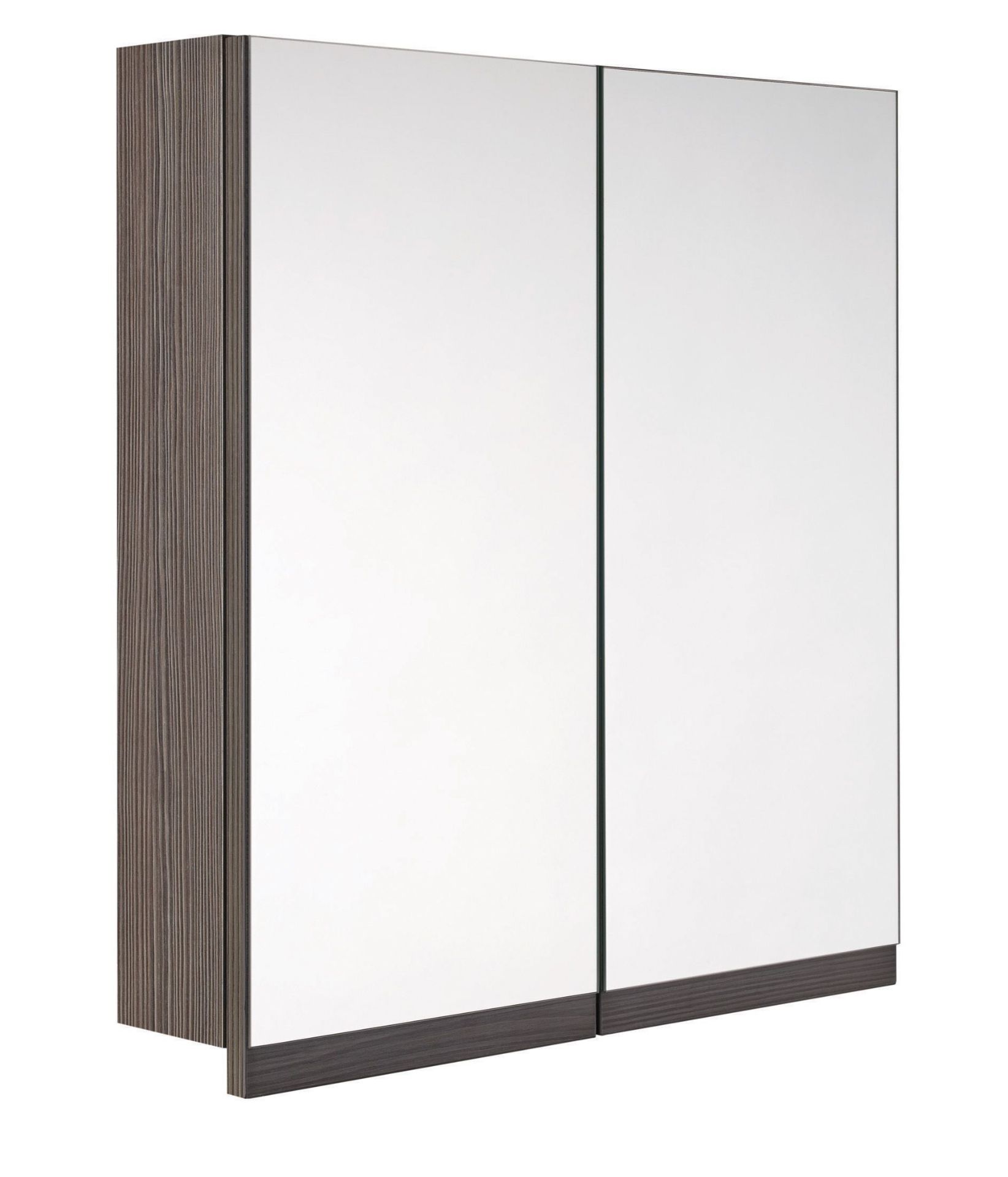 30 X BRAND NEW COOKE & LEWIS ARDESIO DOUBLE DOOR MIRROR CABINET - ALL IN BODEGA GREY - ON 1 PLT (