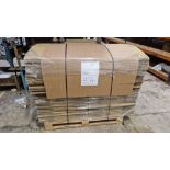 2 PALLETS CONTAINING 320 CORRUGATED CARDBOARD BOXES 600MM X 400MM X 300MM *** PLEASE NOTE: ASSETS