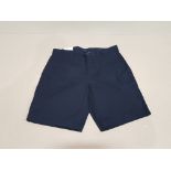 31 X BRAND NEW AEROPOSTALE MENS NAVY CHINO SHORT'S SIZES 8 IN SIZE 32R AND 4 IN SIZE 34R AND 4 IN