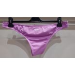 24 X BRAND NEW NIKE BIKINI BRIEF'S IN PURPLE SIZES 13 IN XL AND 11 IN LARGE , RRP EACH £25