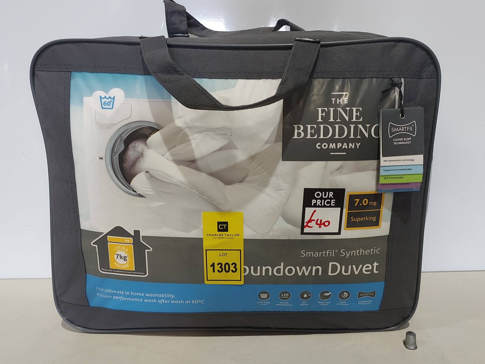 5 X BRAND NEW THE FINE BEDDING COMPANY SPUNDOWN DUVETS IN SUPERKING 7 TOG