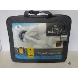 5 X BRAND NEW THE FINE BEDDING COMPANY SPUNDOWN DUVETS IN SUPERKING 10.5 TOG