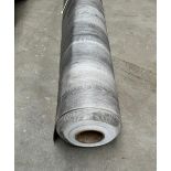 ROLL OF NEW LINO GREY GRAIN EFFECT 3 M WIDE (50-75M/2 AREA) *** PLEASE NOTE ASSET LOCATED IN CROYDON