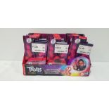 360 X BRAND NEW DREAMWORKS TROLLS WORLD TOUR TINY DANCERS TOYS IN 30 BOXES