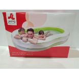 4 X BRAND NEW JILONG GIANT FIGURE OF 8 FAMILY SWIMMING POOL ( L 240 / W 140 / H 47 CM ) - IN 2 BOXES