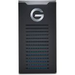 G DRIVE MOBILE 2TB SSD BASE UNIT - DATA WIPED & WINDOWS 11 INSTALLED - WITH POWER LEAD