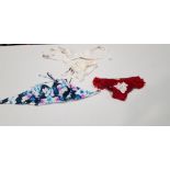 50 X BRAND NEW MIXED WOMENS UNDERWEAR CONTAINING NOBLESSE OBLIGE UNDERWEAR IN RED WITH FLORAL DESIGN