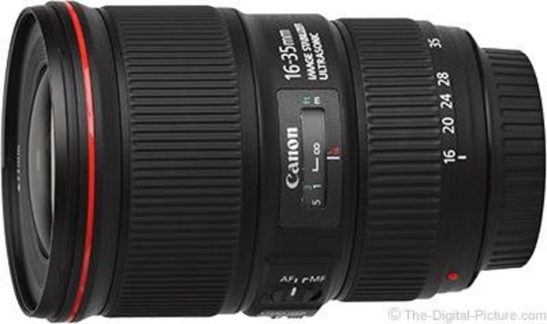 CANON 16-35 MM F/4L 002 IS CAMERA LENS WITH SLEEVE