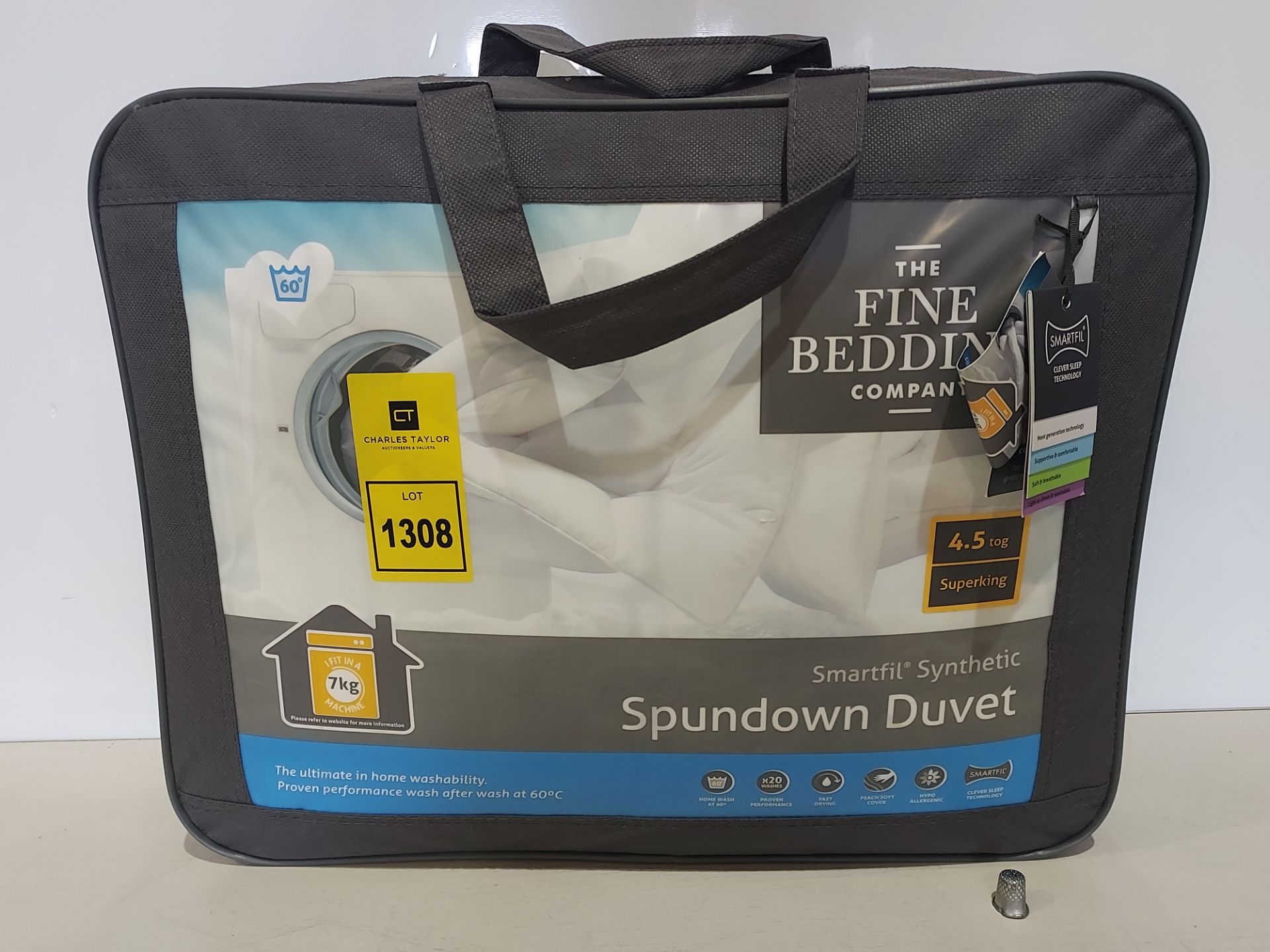 5 X BRAND NEW THE FINE BEDDING COMPANY SPUNDOWN DUVETS IN SUPERKING 4.5 TOG