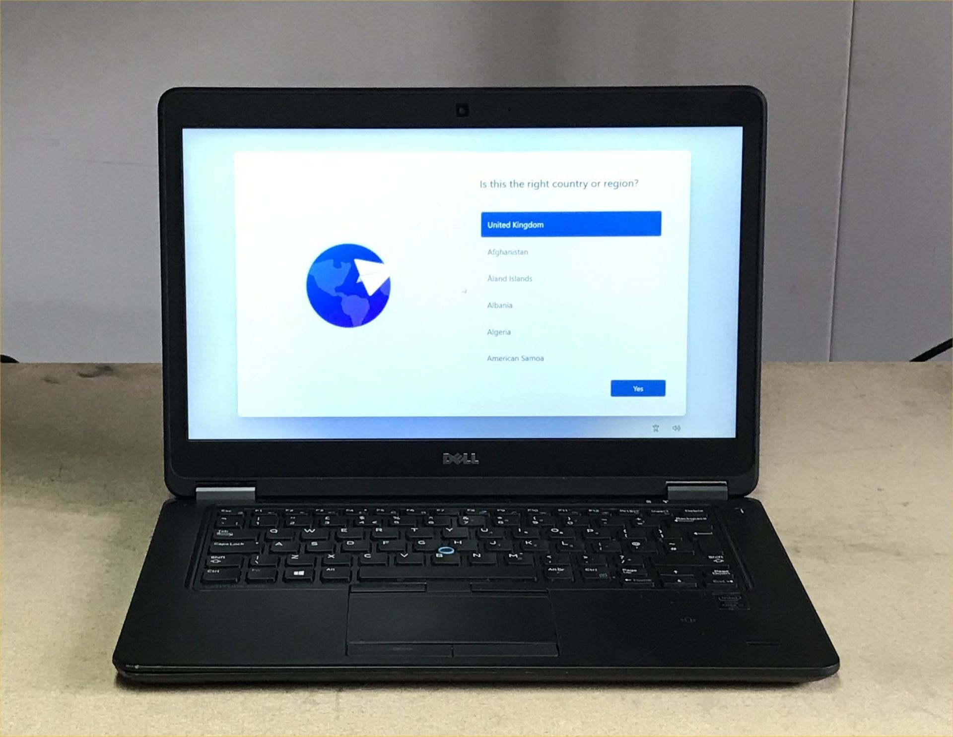 DELL LATITUDE E7450 LAPTOP, INTEL I7-5600U CPU, 8GB RAM, 256GB HDD, DATA WIPED & WIN 11 INSTALLED,