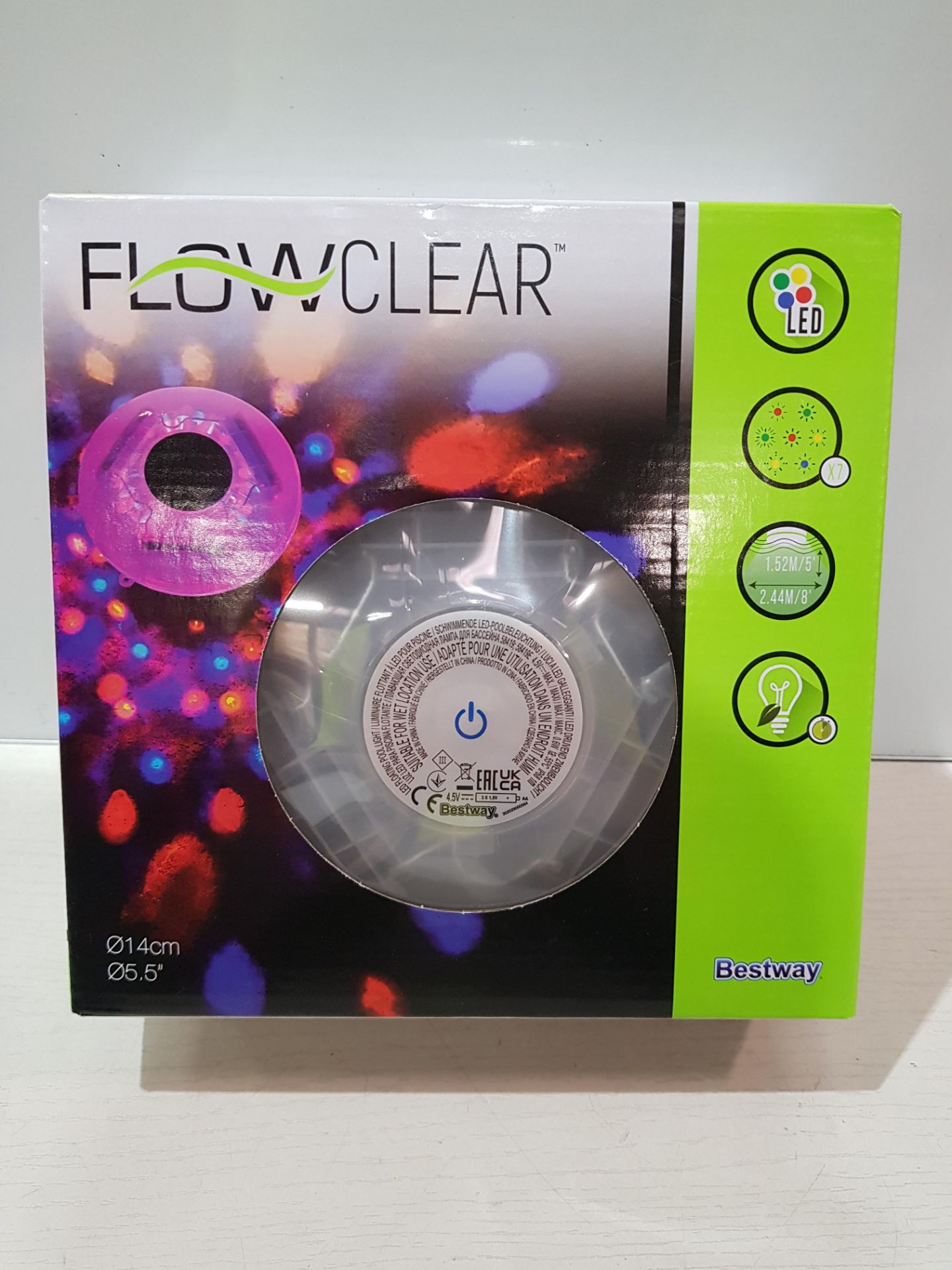 24 X BRAND NEW BESTWAY FLOATING LED SPA AND HOT TUB LIGHTS - 4 SUPER BRIGHT COLOURS - 7 DIFFERENT