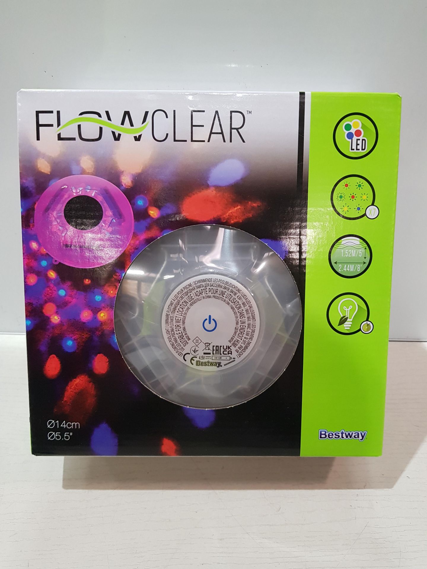 24 X BRAND NEW BESTWAY FLOATING LED SPA AND HOT TUB LIGHTS - 4 SUPER BRIGHT COLOURS - 7 DIFFERENT