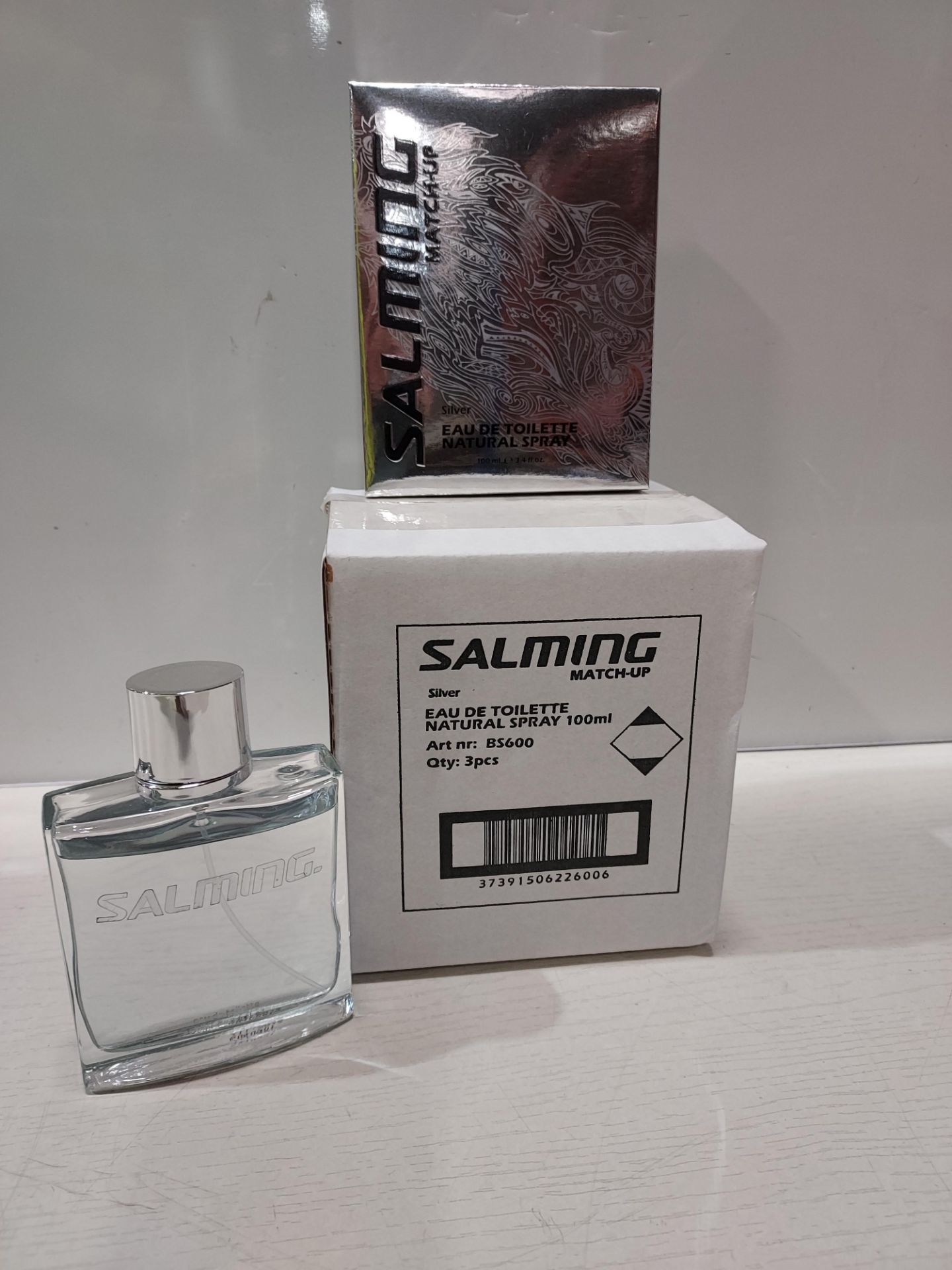 54 X BRAND NEW SALMING MATCH UP EAU DE TOILETTE SPRAY- 100ML- IN ONE BOX