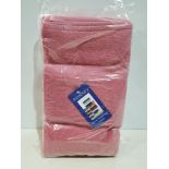 33 X BRAND NEW MUSBURY LUXURY SUPERSOFT TOWELS - ALL IN RICH DAMSON / PINK - (70 X 127 CM ) - IN 2