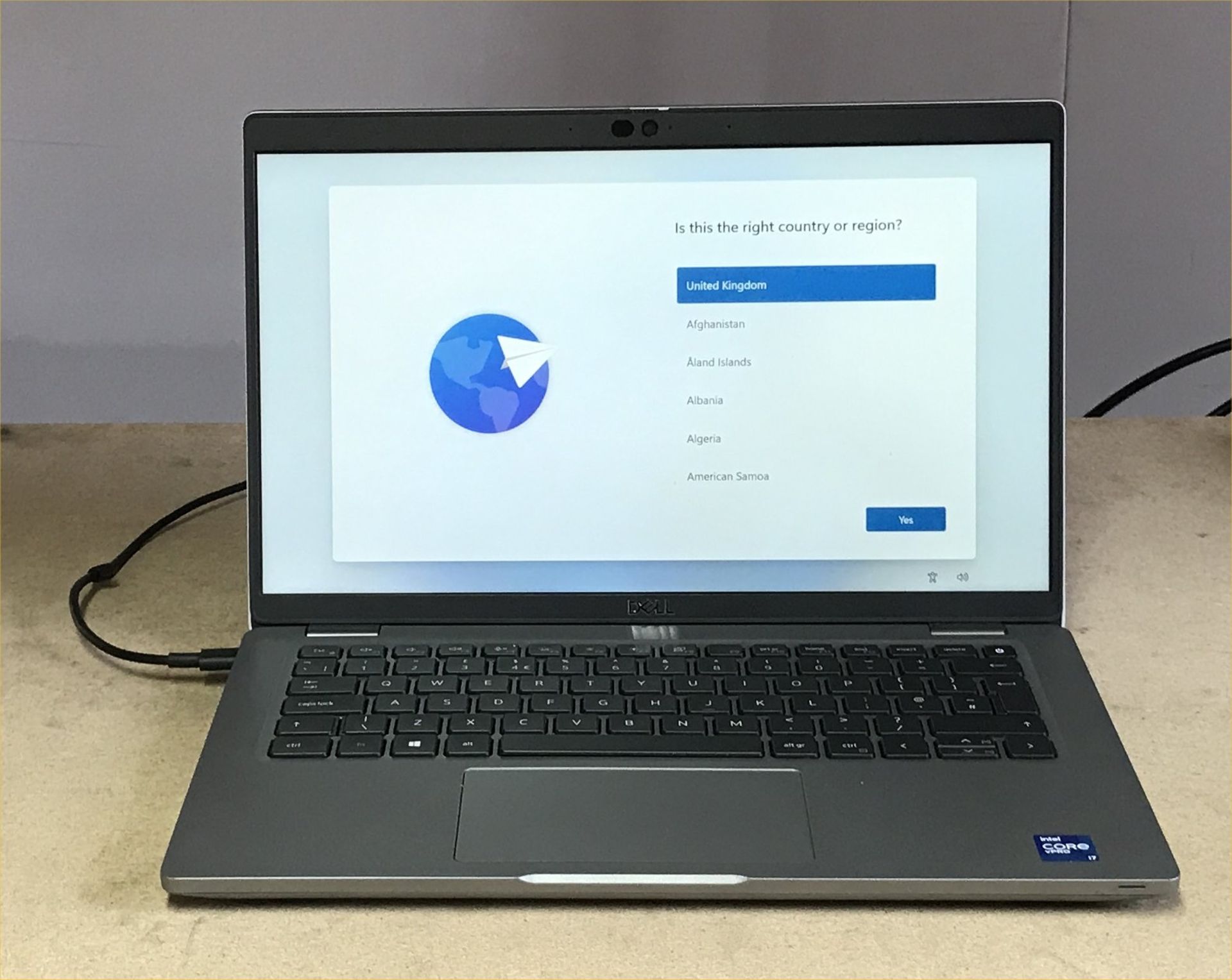 DELL LATITUDE 5420 LAPTOP, INTEL I7-1185G7 CPU, 16GB RAM, 256GB HDD, DATA WIPED & WIN 11