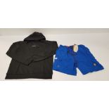 13 X BRAND NEW MIXED LOT CONTAINING 7 JACK AND JONES MENS HOODIES IN BLACK SIZES INCLUDE 3 SMALL,