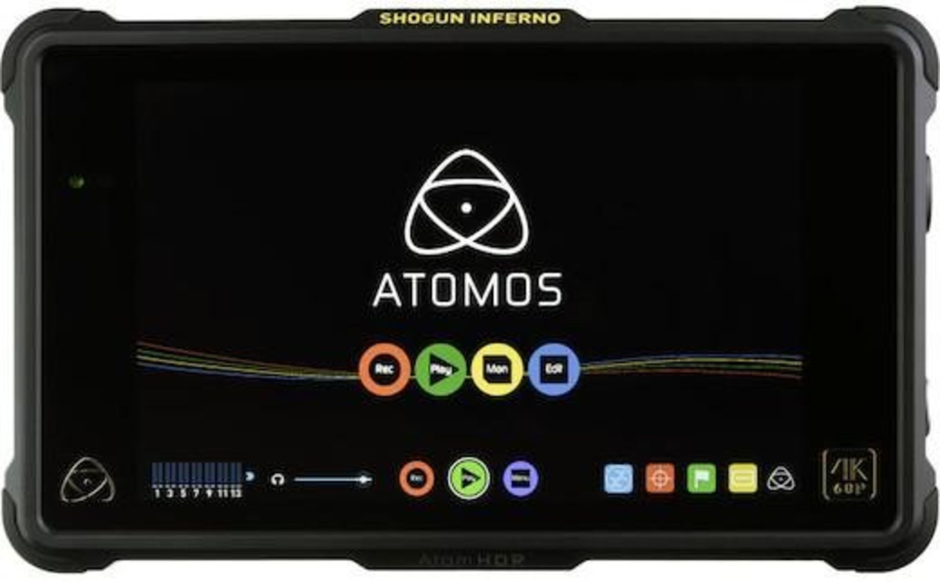 ATOMOS SHOGUN INFERNO 7 INCH 4K HDMI / QUAD 3G-SDI/12G-SDI MONITOR IN CARRY CASE