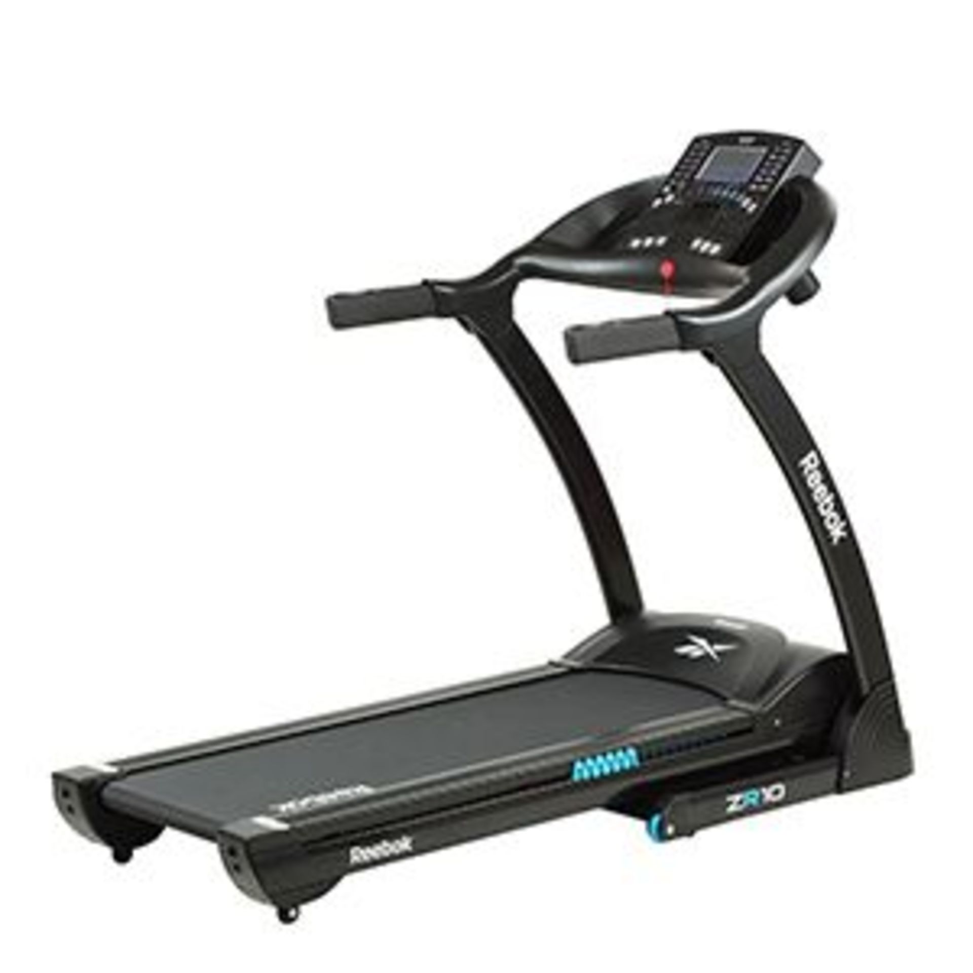 1 X BOXED REEBOK ZR10 TREADMILL - IN BLACK - IN 1 BOX ( PLEASE NOTE CUSTOMER RETURN) RRP £ 1199.99