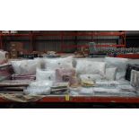 200+ PIECE MIXED LOT CONTAINING GOOSE FEATHER DOWN PILLOWS , SOFT AND COSY KING SIZE DUVET SETS,