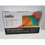 BRAND NEW CELLO C32WS 32 INCH SMART LED TV (A GRADE)