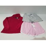 17 X BRAND NEW MIXED LOT CONTAINING 10 BRAVE SOUL SWIM SHORTS, 7 IN HOT PINK SIZE LARGE, 2 IN GREY