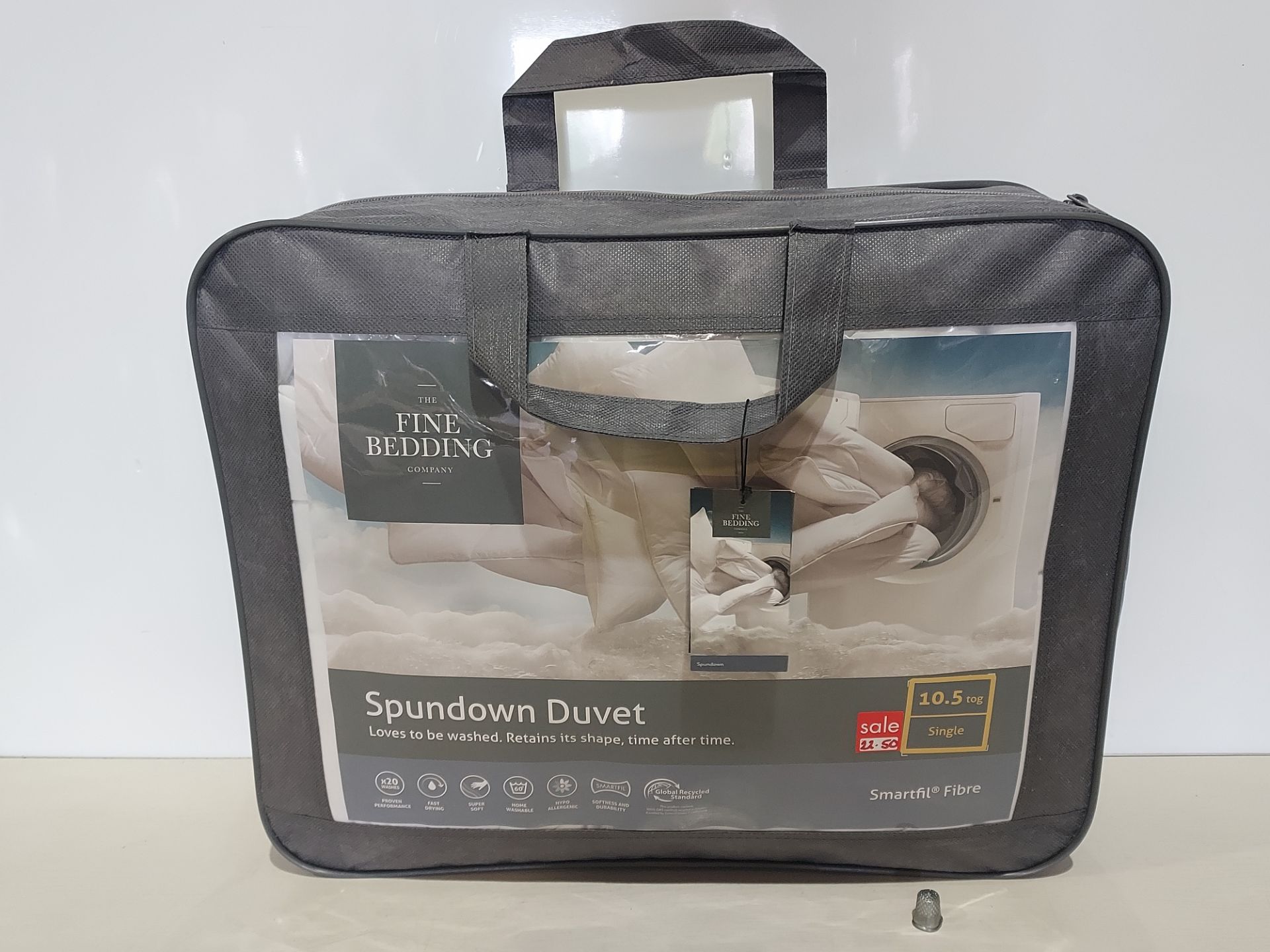 6 X BRAND NEW THE FINE BEDDING COMPANY SPUNDOWN DUVETS IN SINGLE 10.5 TOG