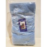 30 X BRAND NEW MUSBURY LUXURY SUPERSOFT TOWELS - ALL IN CORNFLOWER BLUE - (70 X 127 CM ) - IN 2